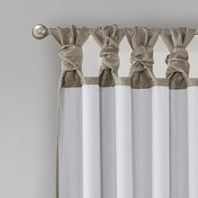 Load image into Gallery viewer, Emilia Twist Tab Window Curtain Collection MP40-7408 By Olliix
