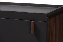 Load image into Gallery viewer, Baxton Studio Rikke Modern and Contemporary Two-Tone Gray and Walnut Finished Wood 5-Drawer Chest
