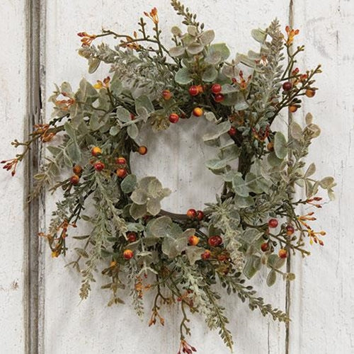 Rusty  Eucalyptus Candle Ring 3