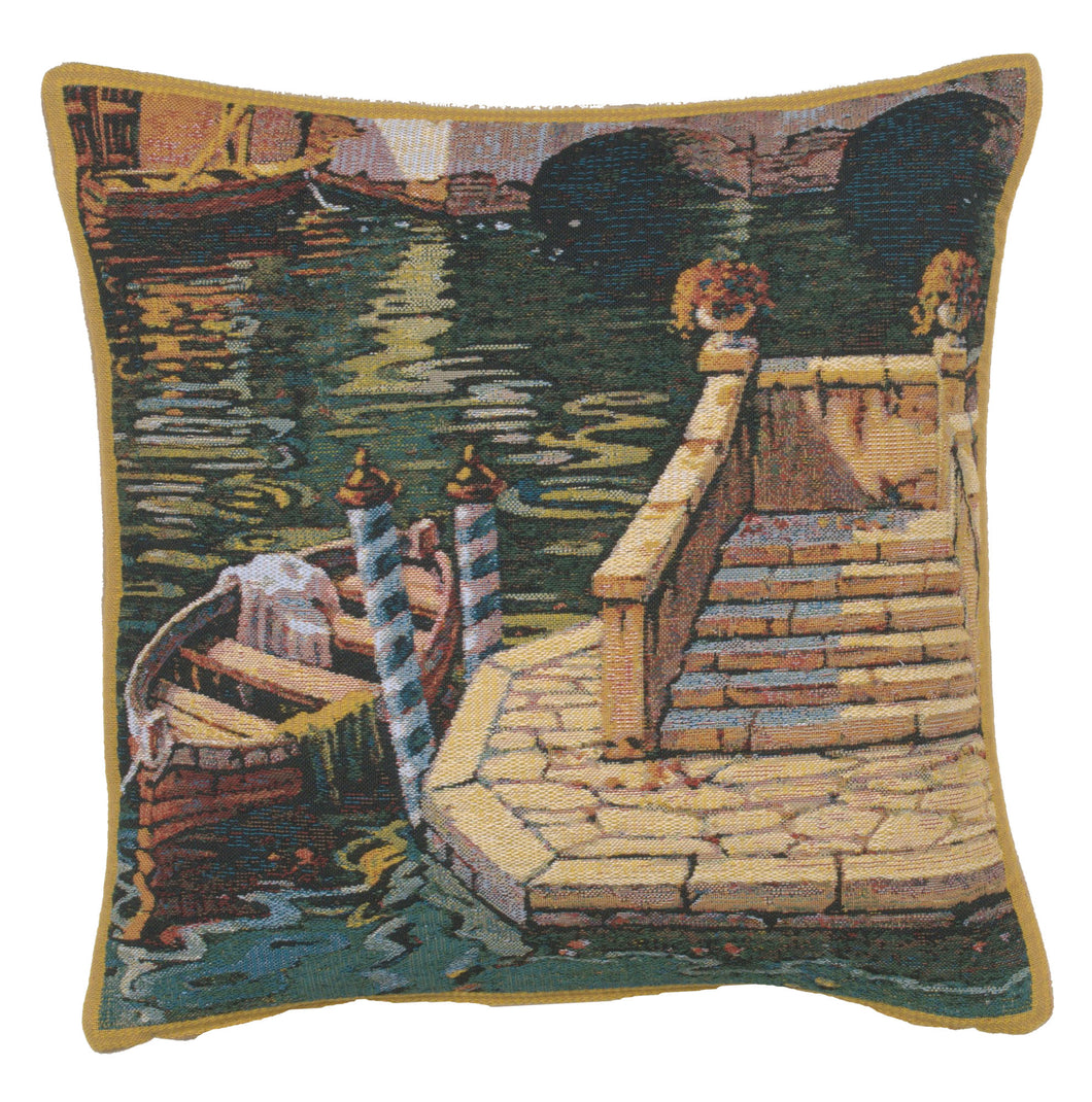 Varenna Reflections Boat European Cushion