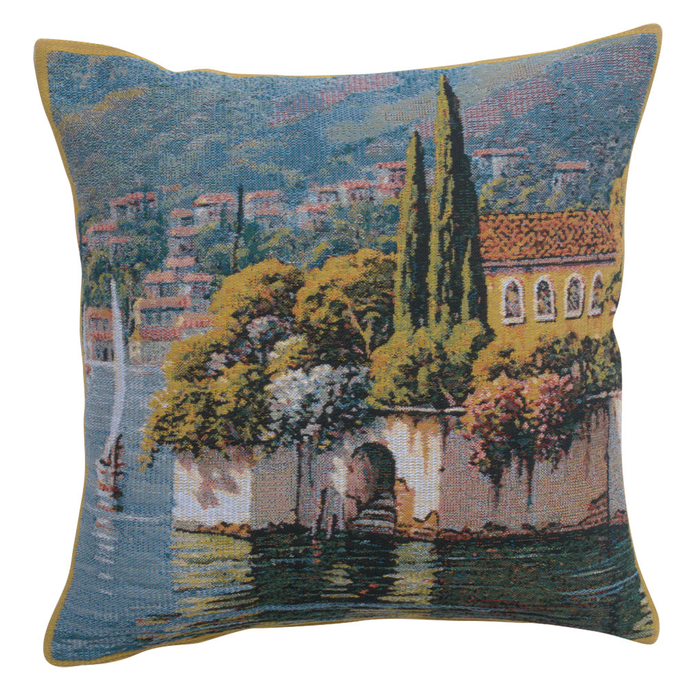 Varenna Reflections Village Left European Cushion