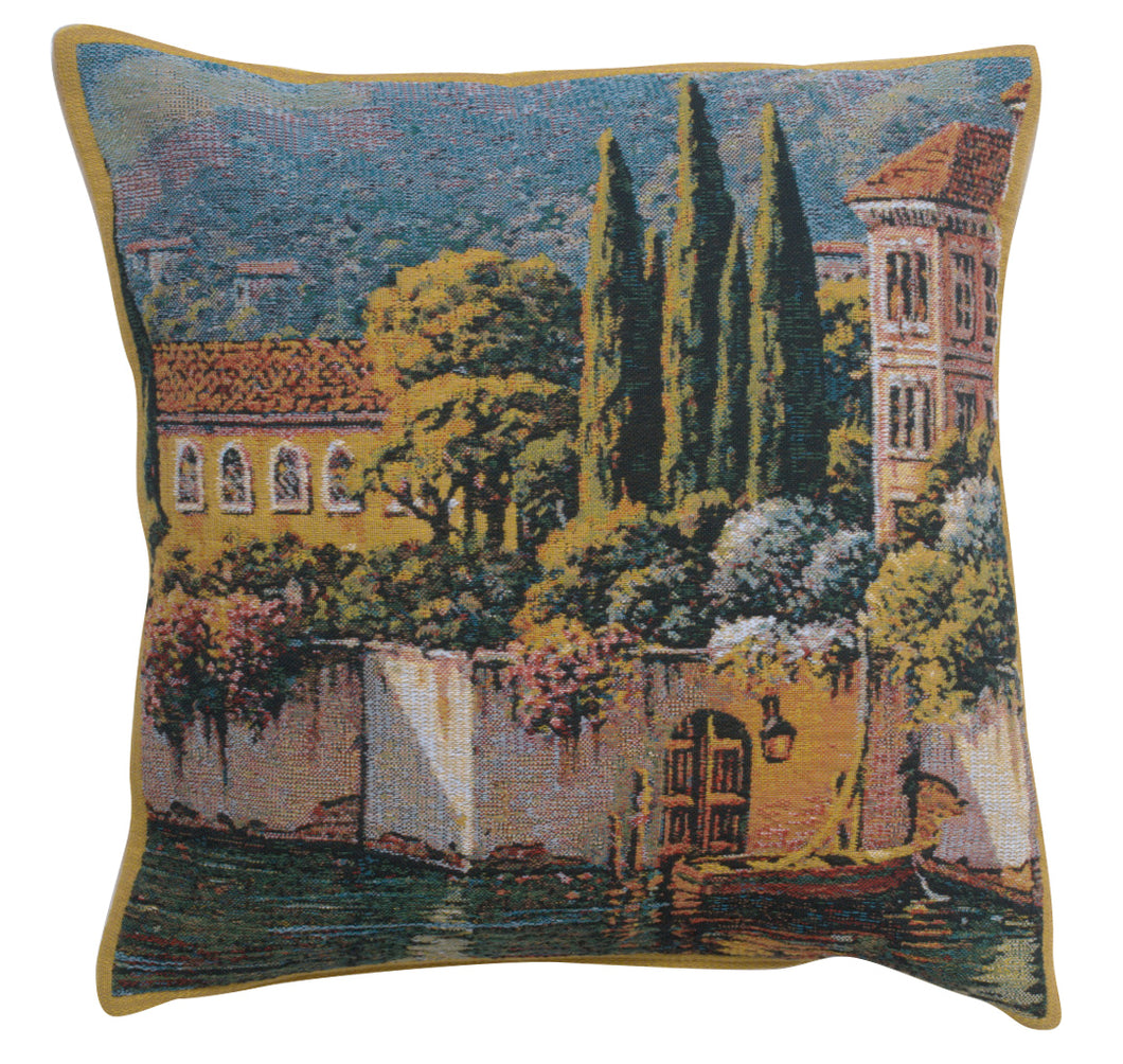 Varenna Reflections Village Right European Cushion