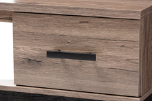 Load image into Gallery viewer, Baxton Studio Arend Modern and Contemporary Two-Tone Oak Brown and Black Wood 1-Drawer Coffee Table
