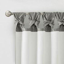 Load image into Gallery viewer, Madison Park Emilia 100% Polyester Twisted Tab Lined Window Panel MP40-6557 By Olliix
