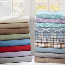 Load image into Gallery viewer, True North By Sleep Philosophy Micro Fleece Sheet Set -Queen PC20-007 By Olliix
