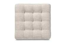 Load image into Gallery viewer, Baxton Studio Elladio Modern and Contemporary Beige Fabric Upholstered Tufted Cube Ottoman Set of 2
