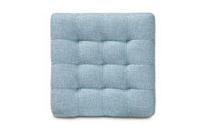 Load image into Gallery viewer, Baxton Studio Elladio Modern and Contemporary Light Blue Fabric Upholstered Tufted Cube Ottoman Set of 2

