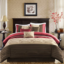 Load image into Gallery viewer, Madison Park Embroidered 7 Piece Comforter Set - Cal King MP10-309 By Olliix
