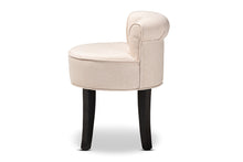 Load image into Gallery viewer, Baxton Studio Cerise Classic and Traditional Small Beige Fabric Upholstered Accent Chair
