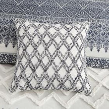Load image into Gallery viewer, INK+IVY Mila 100% Cotton Printed Duvet Cover Set W/ Chenille II12-1063 By Olliix
