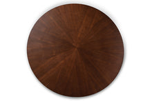 Load image into Gallery viewer, Baxton Studio Berlin Mid-Century Modern Black Faux Leather Upholstered Walnut Finished 5-Piece Wood Dining Set
