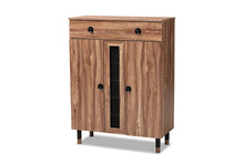 Load image into Gallery viewer, Baxton Studio Valina Modern and Contemporary 2-Door Wood Entryway Shoe Storage Cabinet with Drawer
