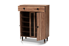 Load image into Gallery viewer, Baxton Studio Valina Modern and Contemporary 2-Door Wood Entryway Shoe Storage Cabinet with Drawer
