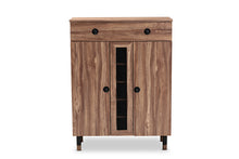 Load image into Gallery viewer, Baxton Studio Valina Modern and Contemporary 2-Door Wood Entryway Shoe Storage Cabinet with Drawer

