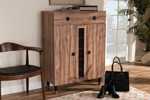 Load image into Gallery viewer, Baxton Studio Valina Modern and Contemporary 2-Door Wood Entryway Shoe Storage Cabinet with Drawer

