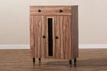 Load image into Gallery viewer, Baxton Studio Valina Modern and Contemporary 2-Door Wood Entryway Shoe Storage Cabinet with Drawer
