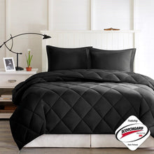 Load image into Gallery viewer, 3M Scotchgard Diamond Quilting Comforter Set -Twin/Twin Xl BASI10-0281 By Olliix
