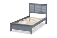 Load image into Gallery viewer, Baxton Studio Adela Modern and Contemporary Grey Finished Wood Twin Size Platform Bed
