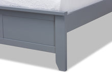 Load image into Gallery viewer, Baxton Studio Adela Modern and Contemporary Grey Finished Wood Twin Size Platform Bed
