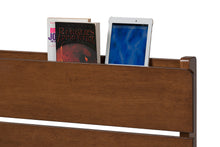Load image into Gallery viewer, Baxton Studio Avena Mid-Century Modern Walnut Finished Wood Queen Size Platform bed
