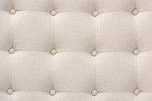 Load image into Gallery viewer, Baxton Studio Alvere Modern and Contemporary Beige Fabric Upholstered Walnut Finished Cocktail Ottoman

