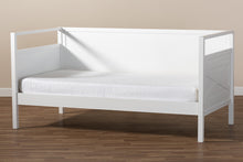 Load image into Gallery viewer, Baxton Studio Cintia Cottage Farmhouse White Finished Wood Twin Size Daybed
