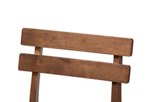 Load image into Gallery viewer, Baxton Studio Larine Modern and Contemporary Light Grey Fabric Upholstered Walnut Finished 2-Piece Wood Counter Stool Set
