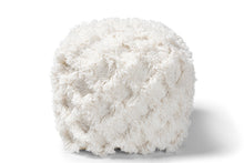 Load image into Gallery viewer, Baxton Studio Asuka Moroccan Inspired Ivory Handwoven Cotton Fringe Pouf Ottoman
