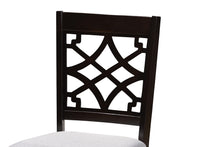 Load image into Gallery viewer, Baxton Studio Alisa Modern and Contemporary Grey Fabric Upholstered and Dark Brown Finished Wood 5-Piece Dining Set
