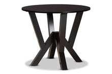 Load image into Gallery viewer, Baxton Studio Alma Modern and Contemporary Grey Fabric Upholstered and Dark Brown Finished Wood 5-Piece Dining Set
