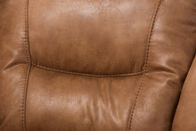 Load image into Gallery viewer, Baxton Studio Mistral Modern and Contemporary Light Brown Palomino Suede 6-Piece Sectional with Recliners Corner Lounge Suite
