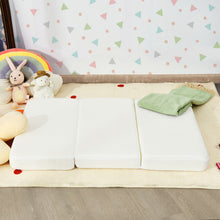 Load image into Gallery viewer, Tri-Fold Soft Play Mattress Pad with Carry bag
