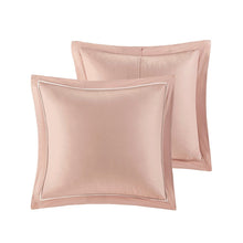 Load image into Gallery viewer, Madison Park Dawn 100% Cotton T180 9 Pcs Printing Pieced Comforter Set - Cal King - Blush MP10-6868 By Olliix
