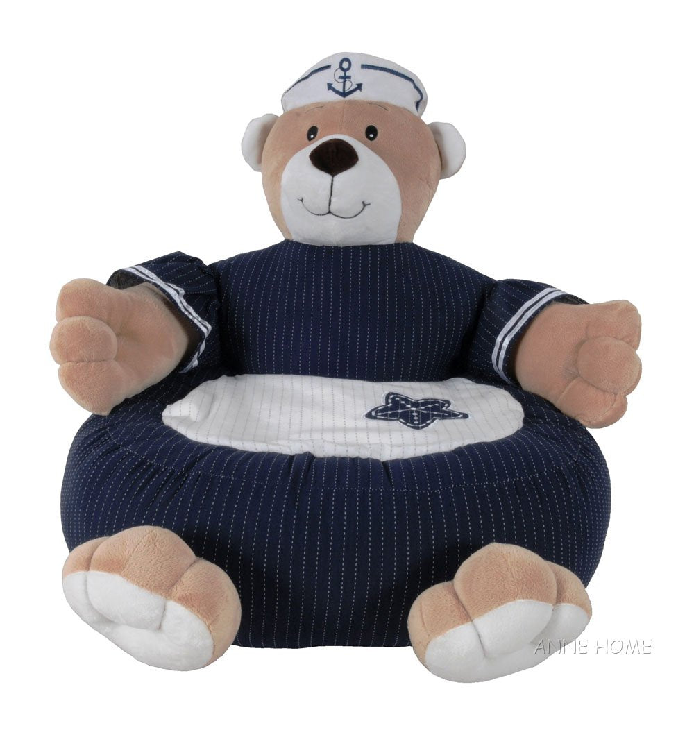 Anne Home - Navy Bear Chair