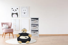Load image into Gallery viewer, Anne Home - Navy Bear Chair
