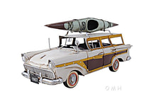 Load image into Gallery viewer, Fords Woody-Look Country Squire W/ Kayak
