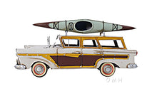 Load image into Gallery viewer, Fords Woody-Look Country Squire W/ Kayak
