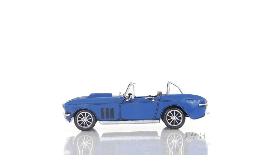 Blue Chevrolet Corvette