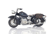 Load image into Gallery viewer, Black Vintage Motorcycle
