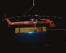 Load image into Gallery viewer, Aerial Crane Lifting Helicopter
