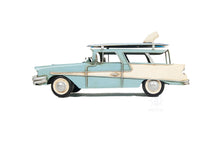 Load image into Gallery viewer, 1957 Ford Country Squire Station Wagon Blue
