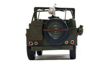 Load image into Gallery viewer, 1941 Willys MB Overland Jeep Green Metal Handmade
