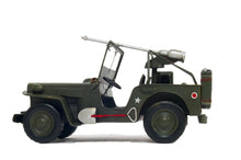 Load image into Gallery viewer, 1941 Willys MB Overland Jeep Green Metal Handmade
