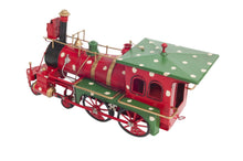 Load image into Gallery viewer, Christmas Train Model Handmade Tin Metal Handmade
