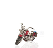 Load image into Gallery viewer, Red Harley-Davidson Motorcycle Metal Handmade
