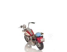 Load image into Gallery viewer, Red Harley-Davidson Motorcycle Metal Handmade
