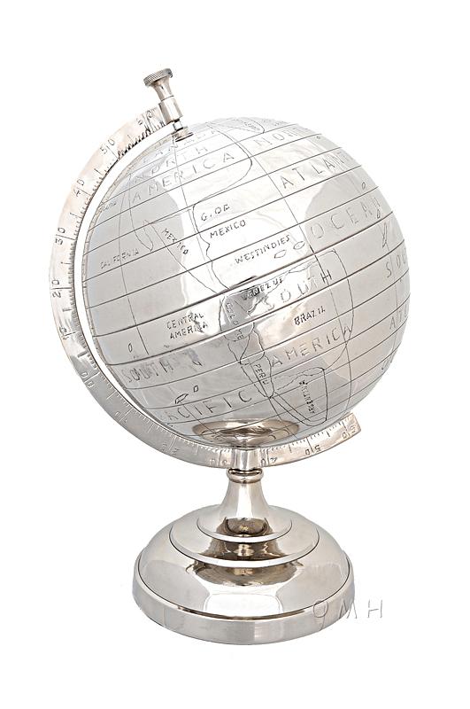 Alum Globe 13 Inches