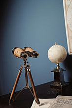 Load image into Gallery viewer, Brass Binocular On Stand
