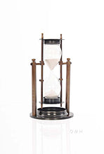 Load image into Gallery viewer, Brass Revolving Sandtimer
