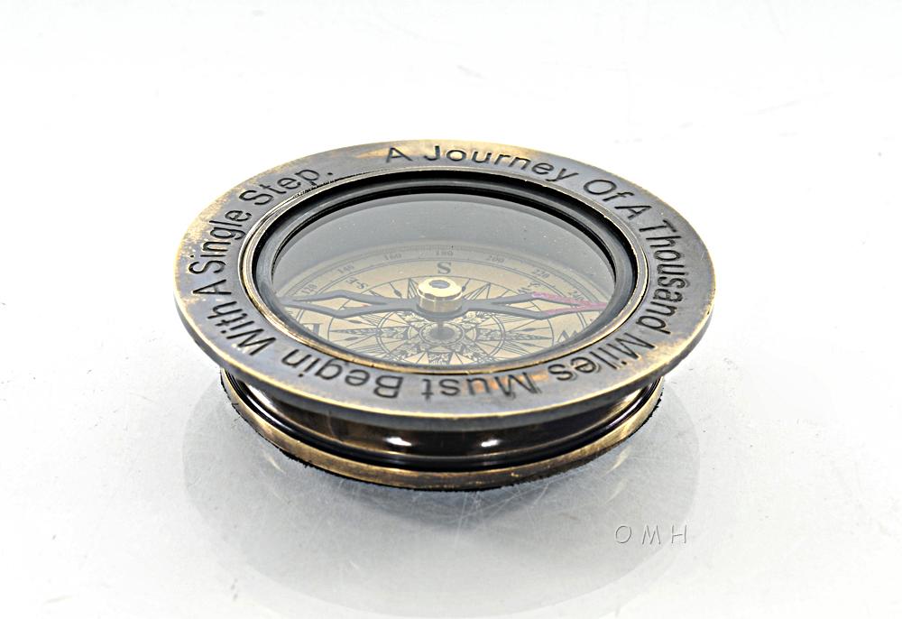 100 Year Calendar & Compass Quote Set of 2